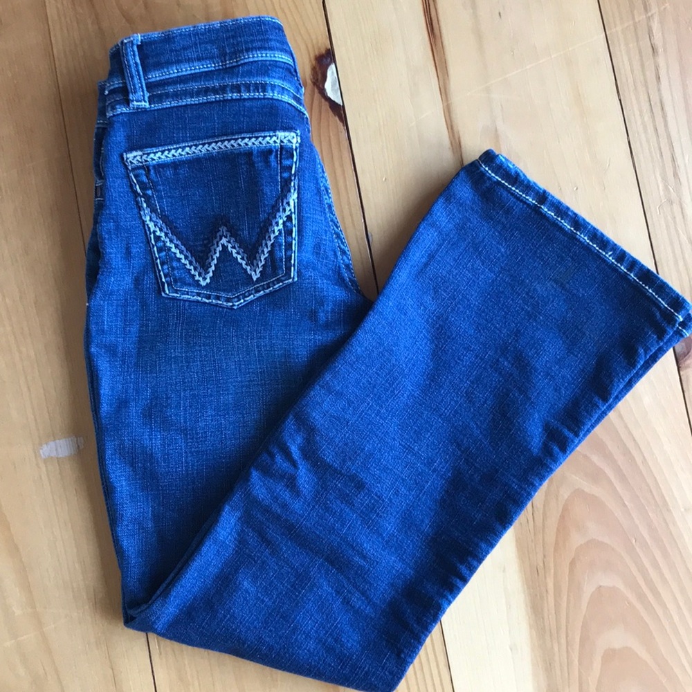 Girls Boot Cut Wrangler Jeans